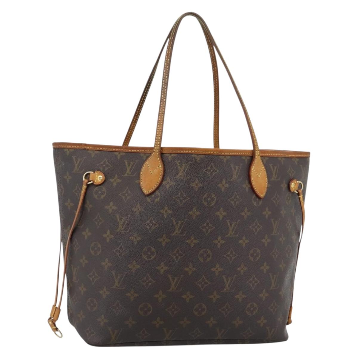 LOUIS VUITTON Monogram Neverfull MM Tote Bag M40156 LV Auth 188531A