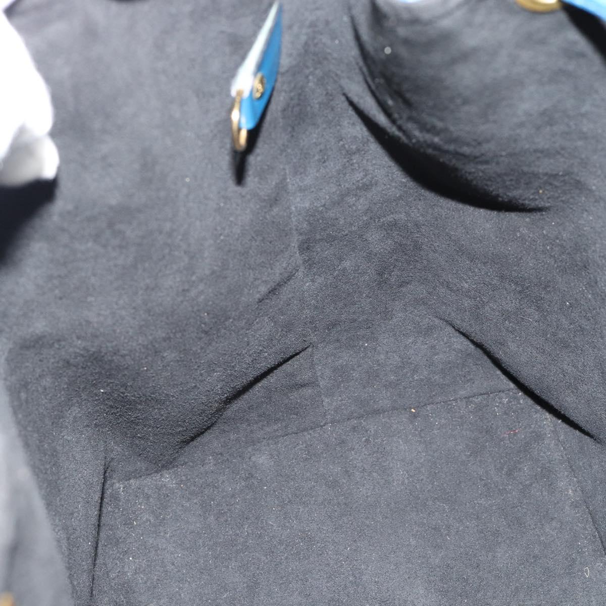LOUIS VUITTON Epi Petit Noe Shoulder Bag Blue M44105 LV Auth 188537