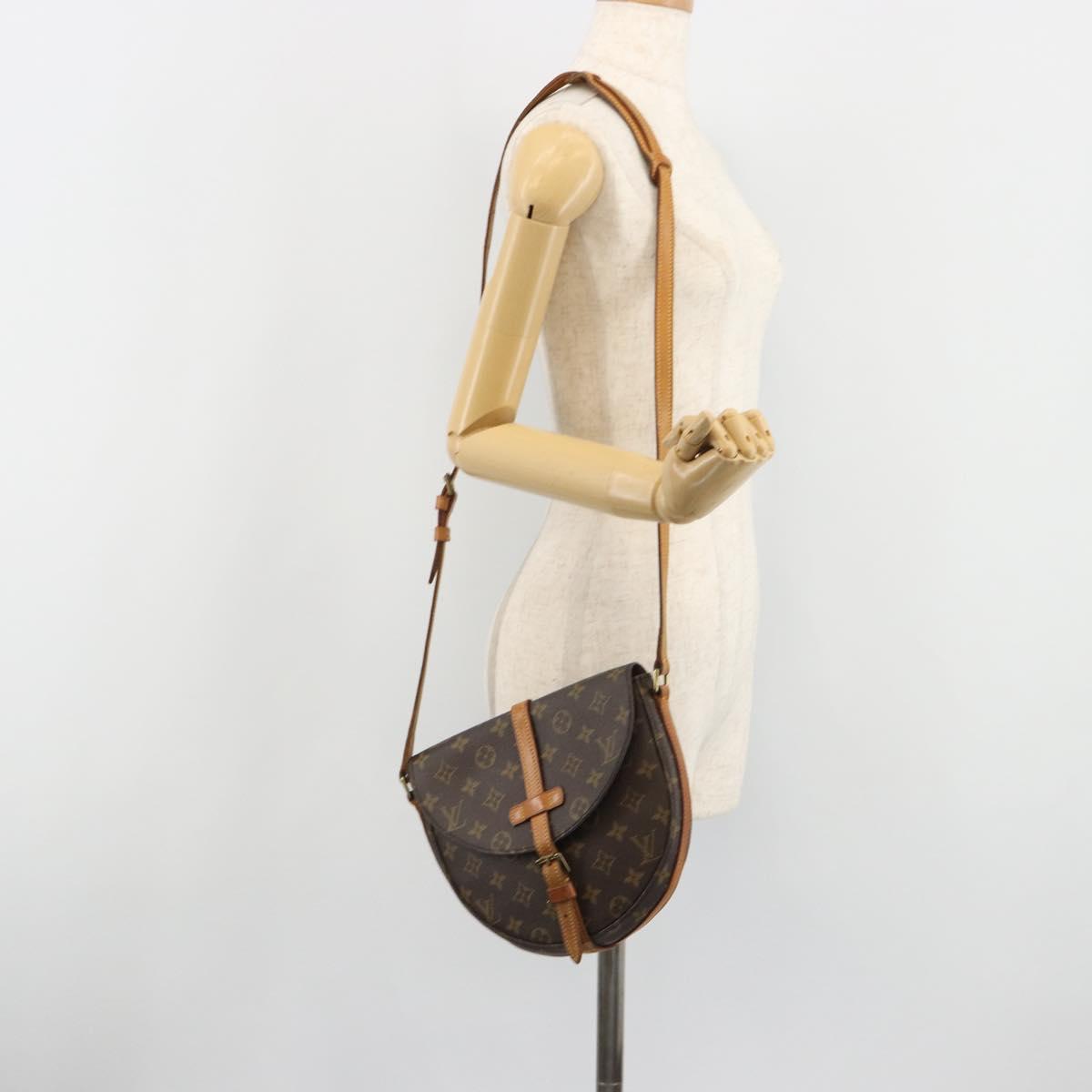 LOUIS VUITTON Monogram Chantilly MM Shoulder Bag M51233 LV Auth 188547