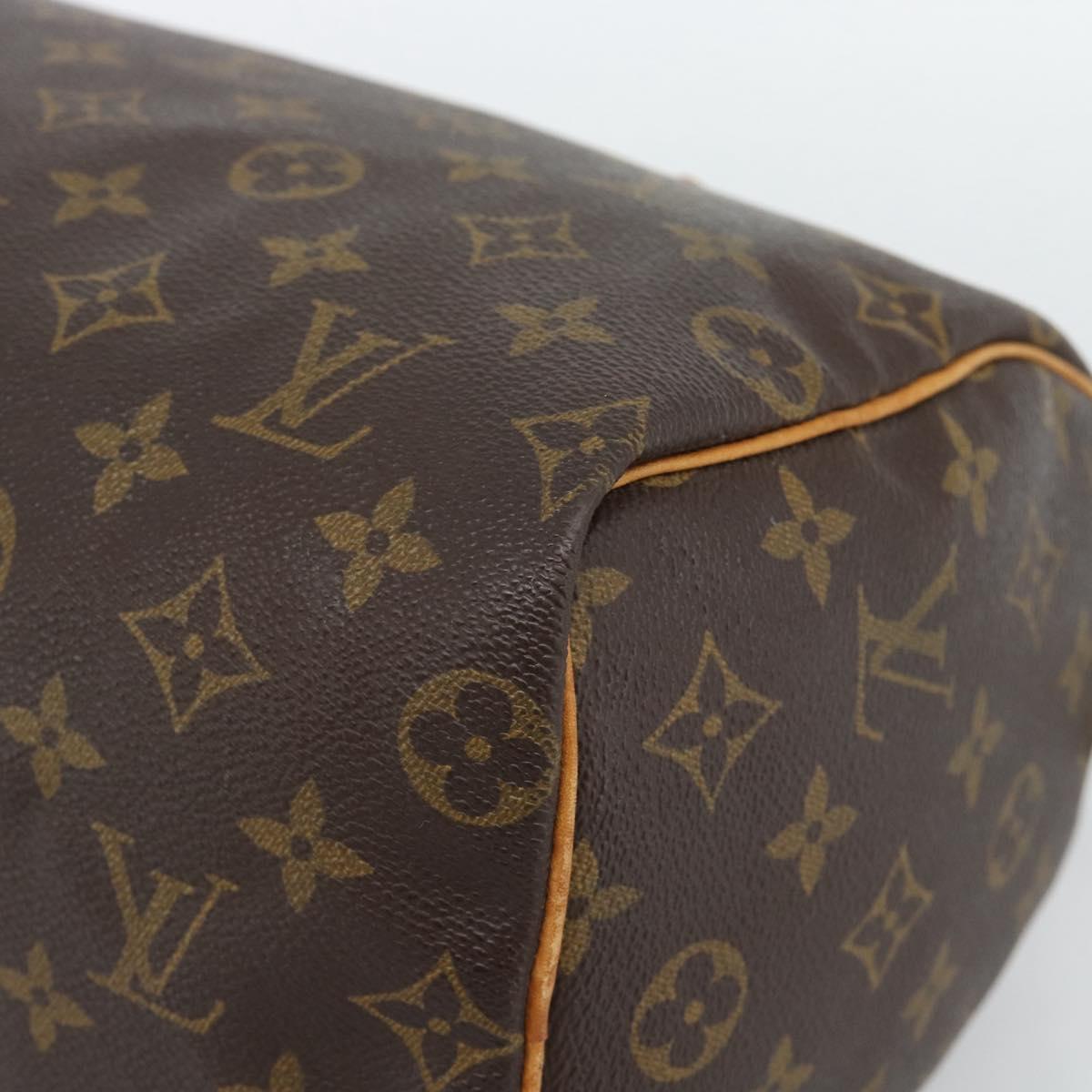 LOUIS VUITTON Monogram Speedy 25 Hand Bag M41528 LV Auth 188551A