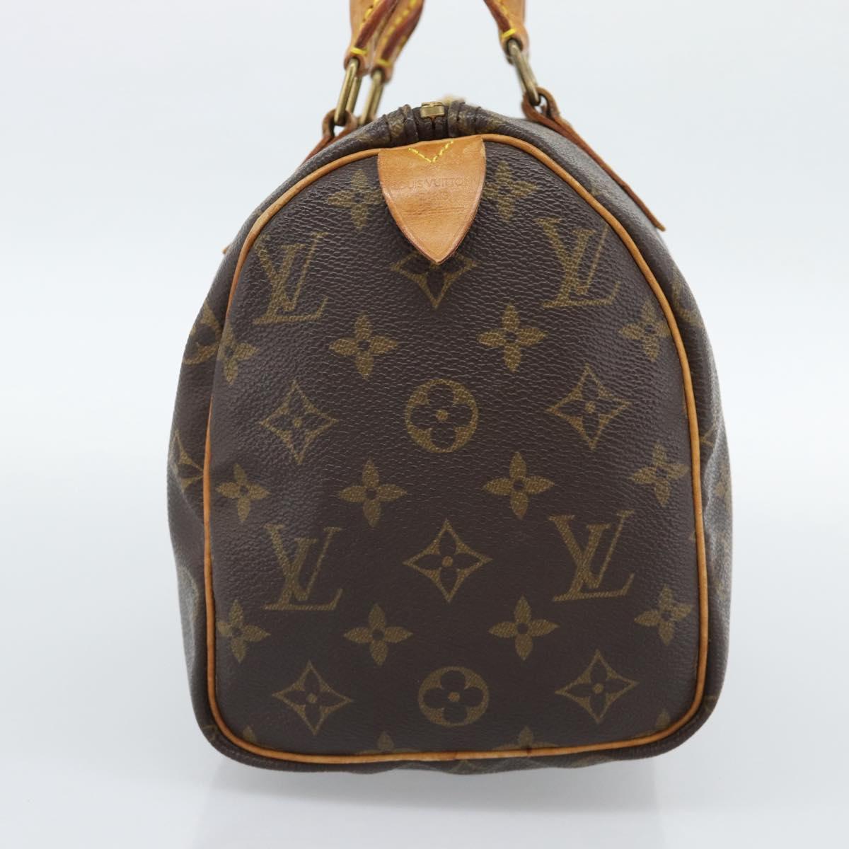 LOUIS VUITTON Monogram Speedy 25 Hand Bag M41528 LV Auth 188551A
