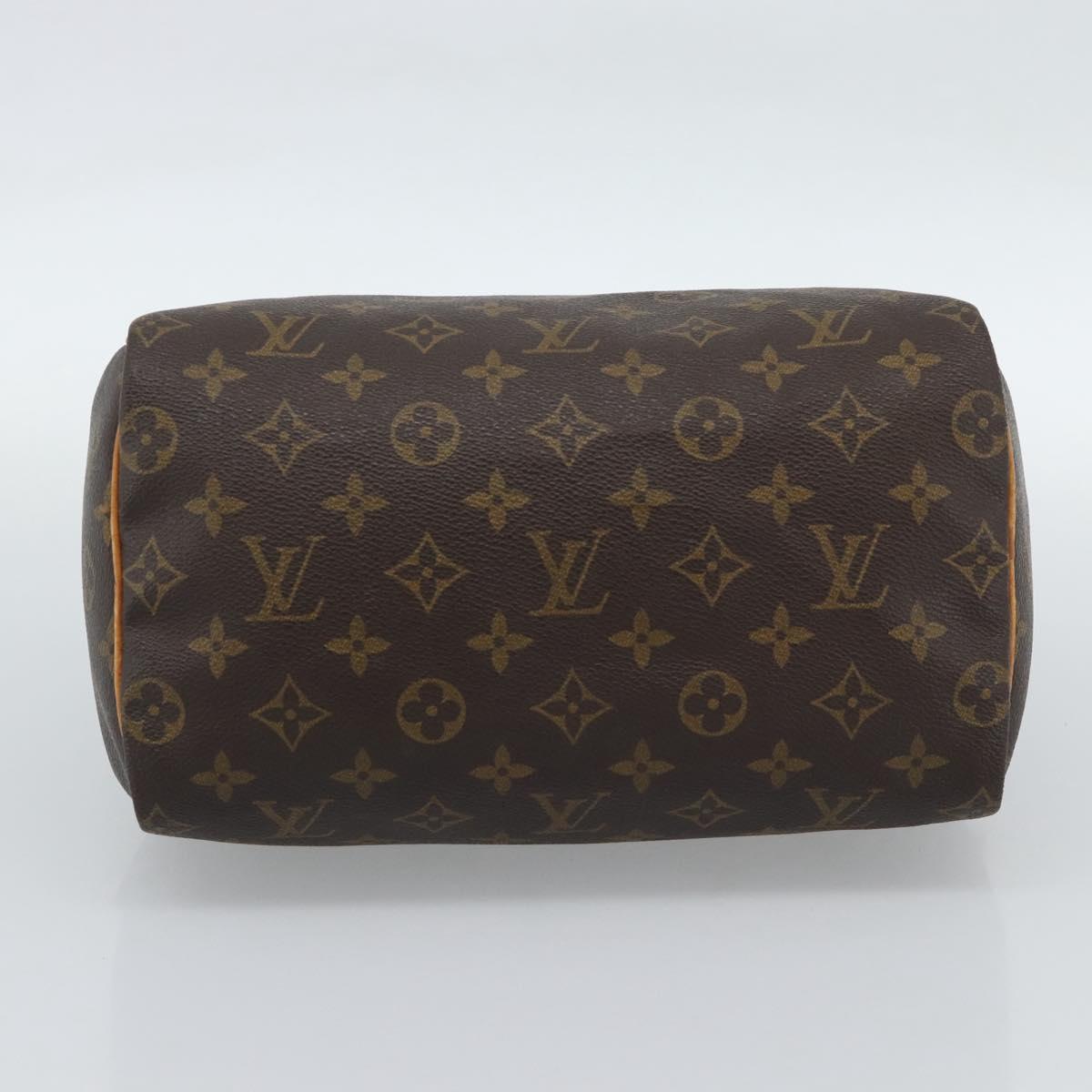LOUIS VUITTON Monogram Speedy 25 Hand Bag M41528 LV Auth 188551A