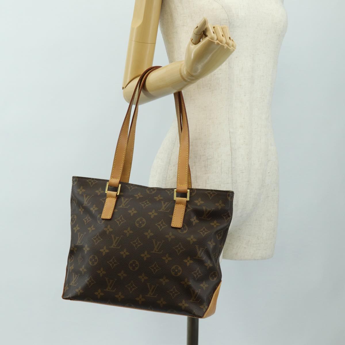 LOUIS VUITTON Monogram Cabas Piano Tote Bag M51148 LV Auth 188552SAV