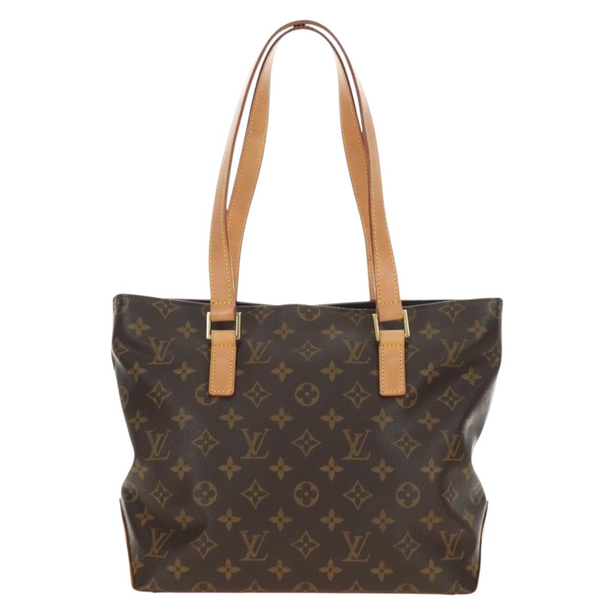 LOUIS VUITTON Monogram Cabas Piano Tote Bag M51148 LV Auth 188552SAV