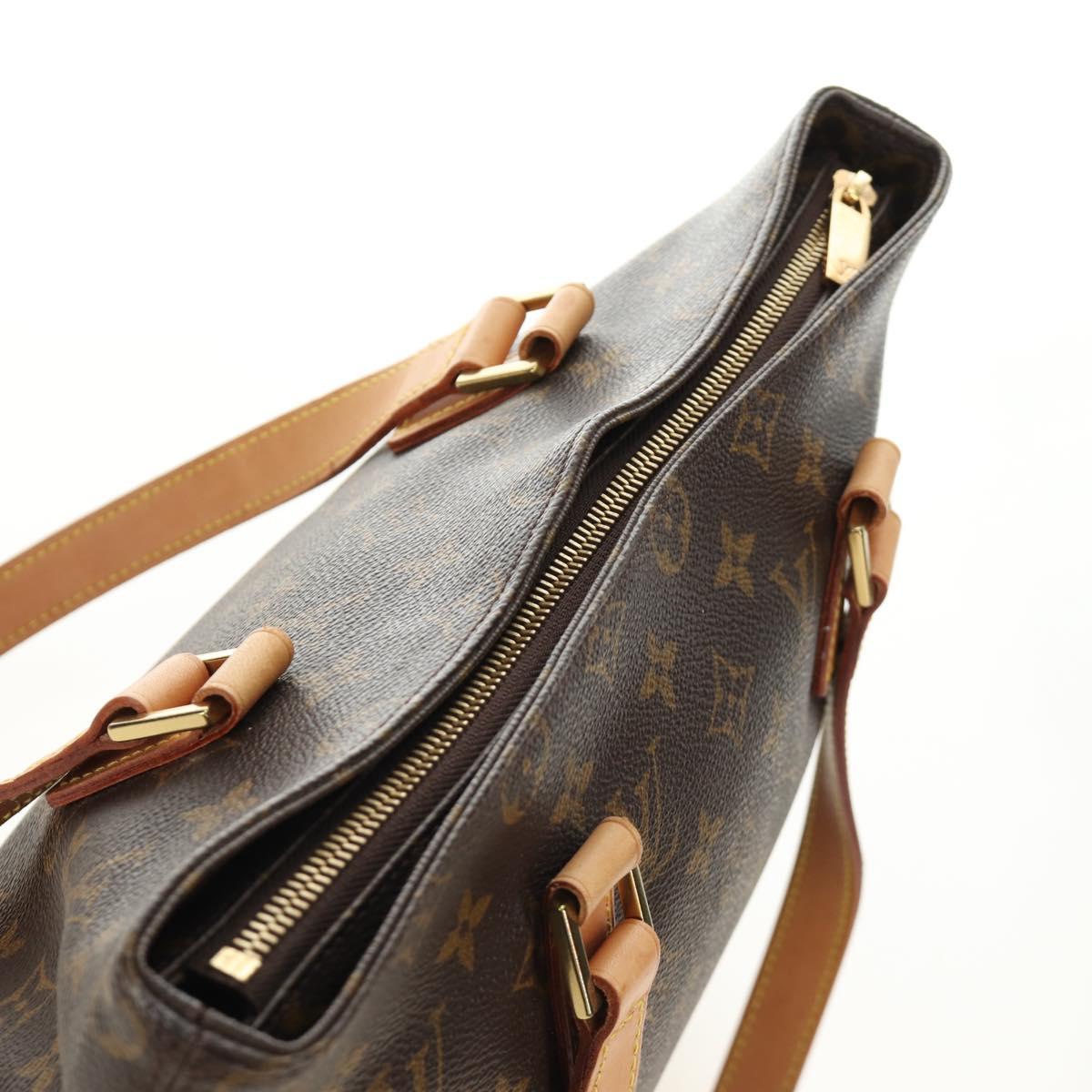 LOUIS VUITTON Monogram Cabas Piano Tote Bag M51148 LV Auth 188552SAV