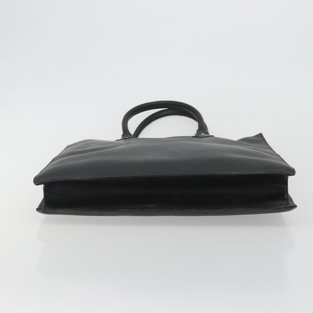 LOUIS VUITTON Epi Sac Plat Hand Bag Black M59082 LV Auth 188561