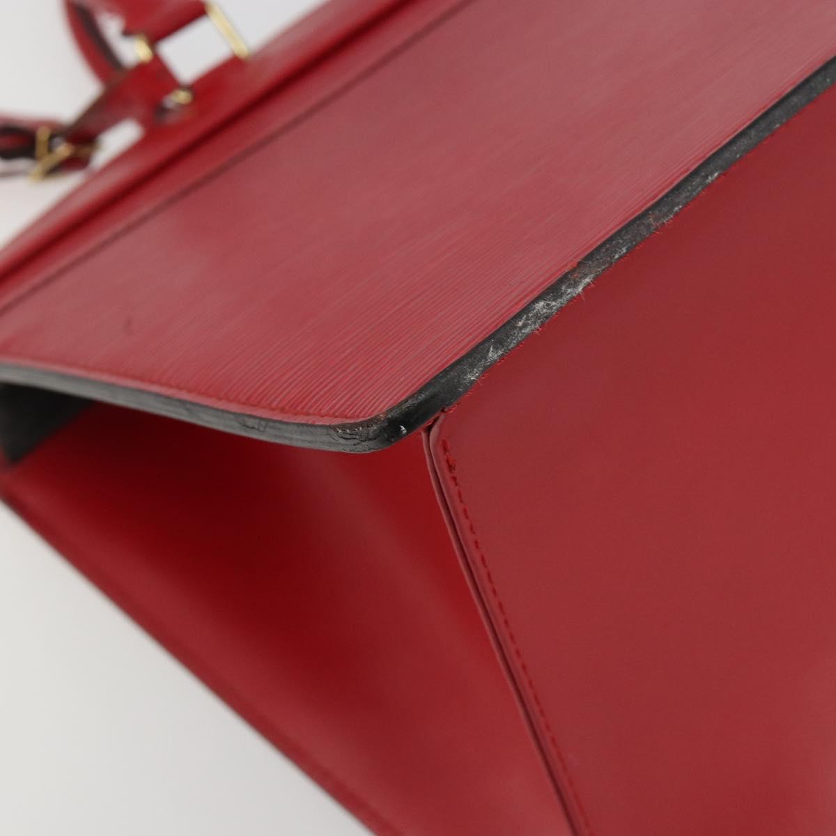 LOUIS VUITTON Epi Riviera Hand Bag Red M48187 LV Auth 188565