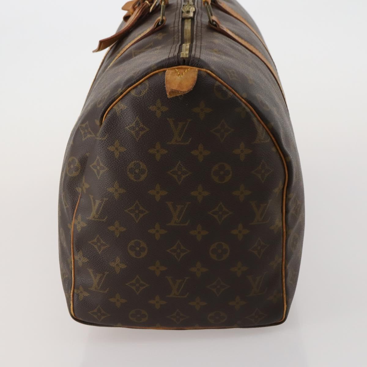 LOUIS VUITTON Monogram Keepall 50 Boston Bag M41426 LV Auth 188566