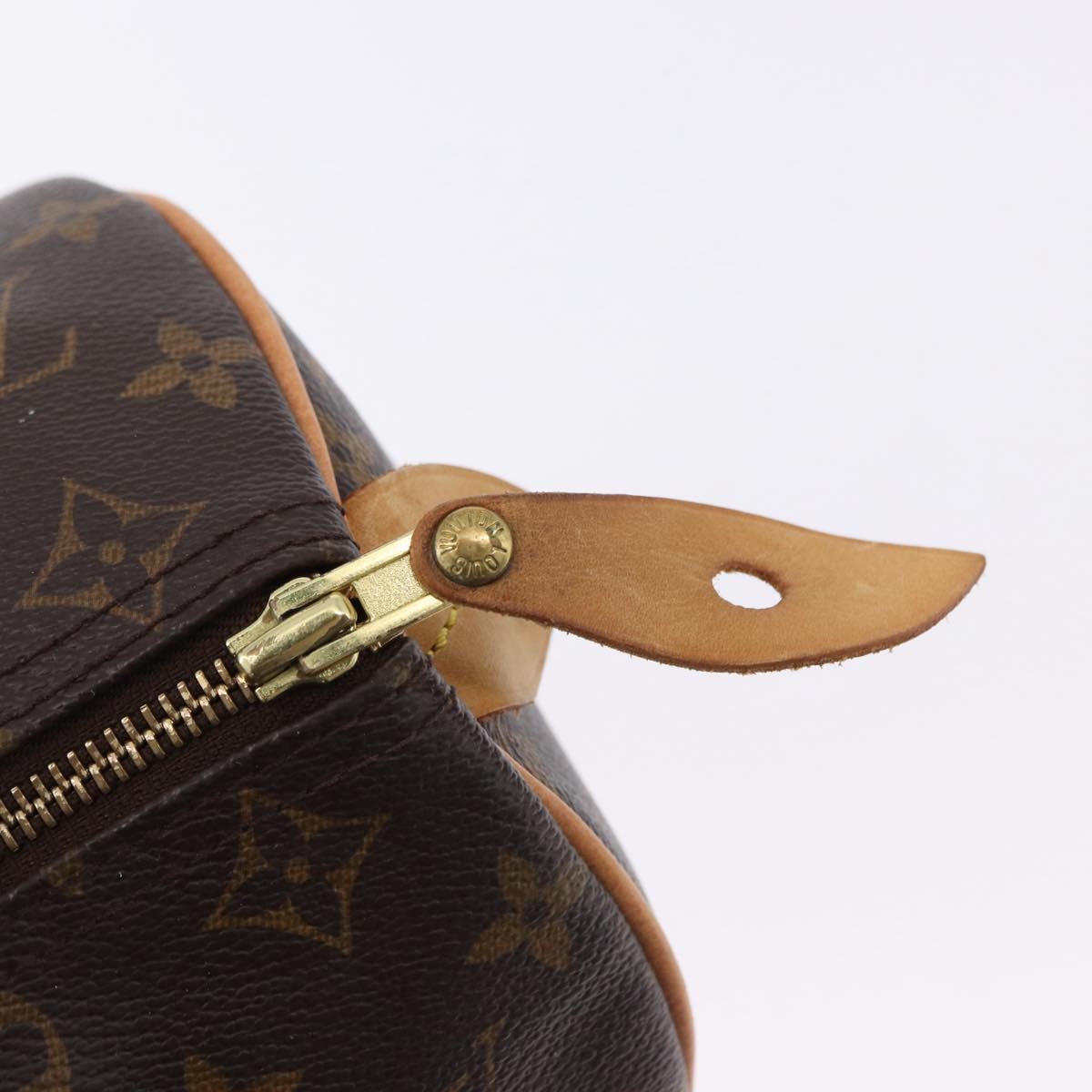 LOUIS VUITTON Monogram Speedy 30 Hand Bag M41526 LV Auth 188575SAV