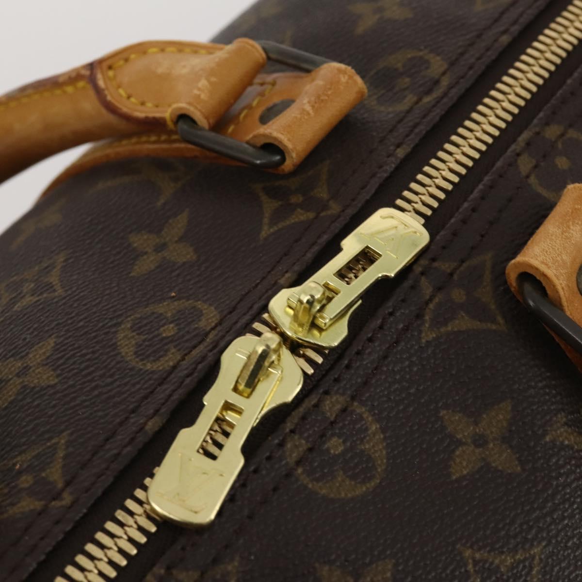 LOUIS VUITTON Monogram Keepall 45 Boston Bag M41428 LV Auth 188576