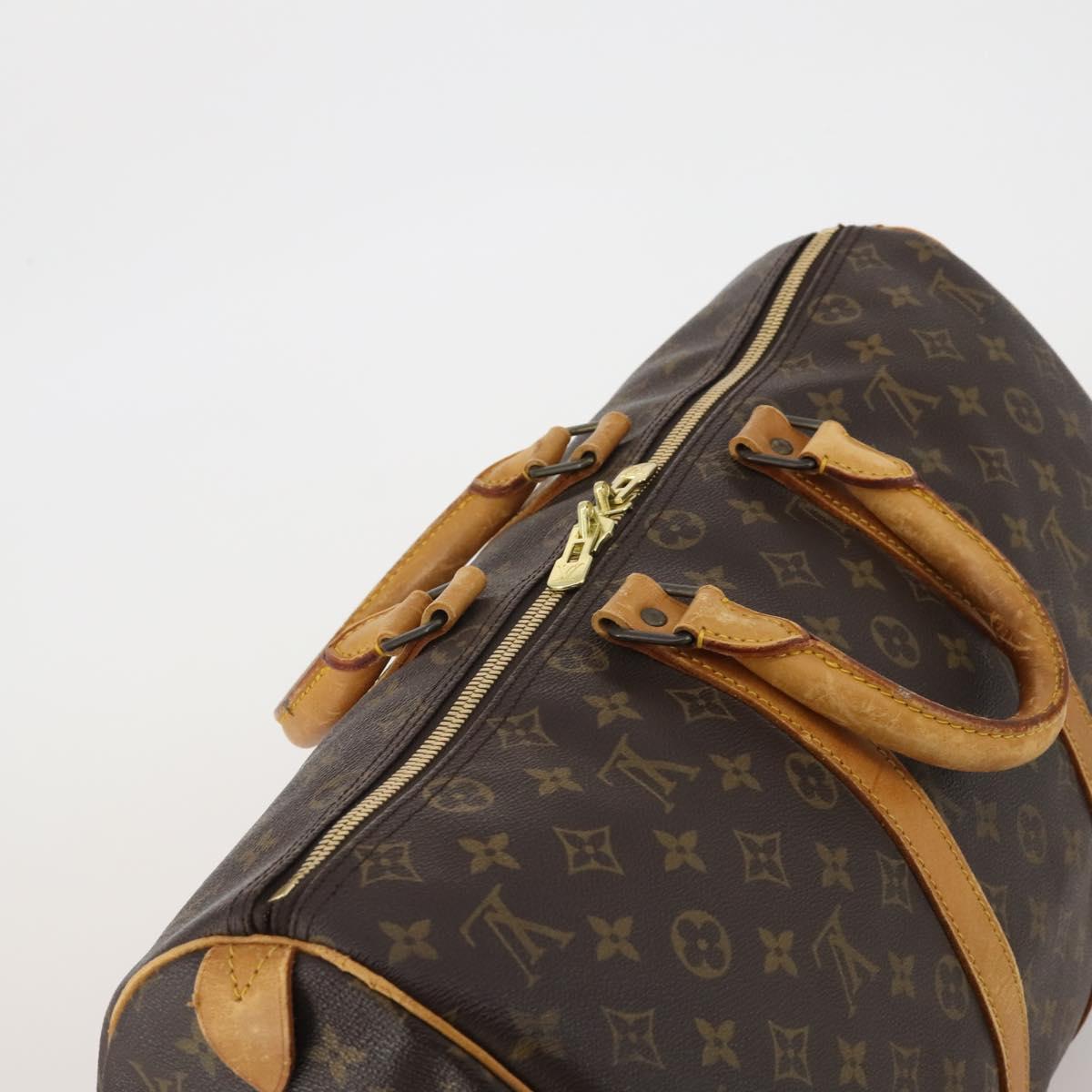 LOUIS VUITTON Monogram Keepall 45 Boston Bag M41428 LV Auth 188576
