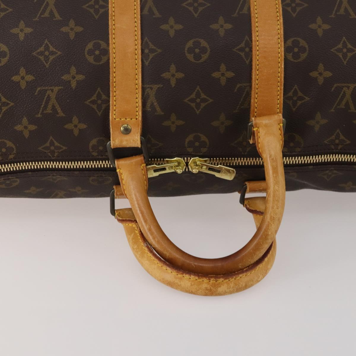 LOUIS VUITTON Monogram Keepall 45 Boston Bag M41428 LV Auth 188576