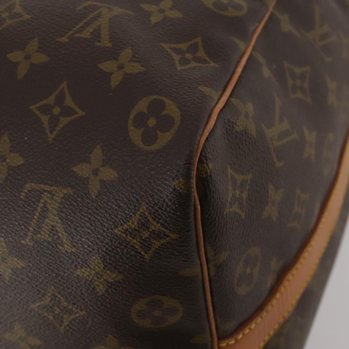 LOUIS VUITTON Monogram Keepall Bandouliere 50 Boston Bag M41416 LV Auth 188577V