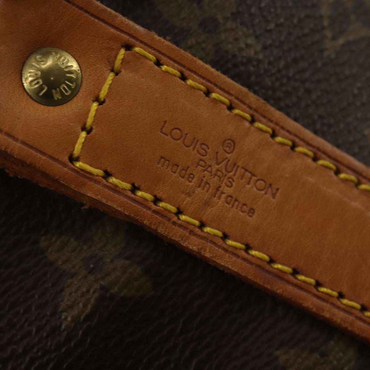 LOUIS VUITTON Monogram Keepall Bandouliere 50 Boston Bag M41416 LV Auth 188577V