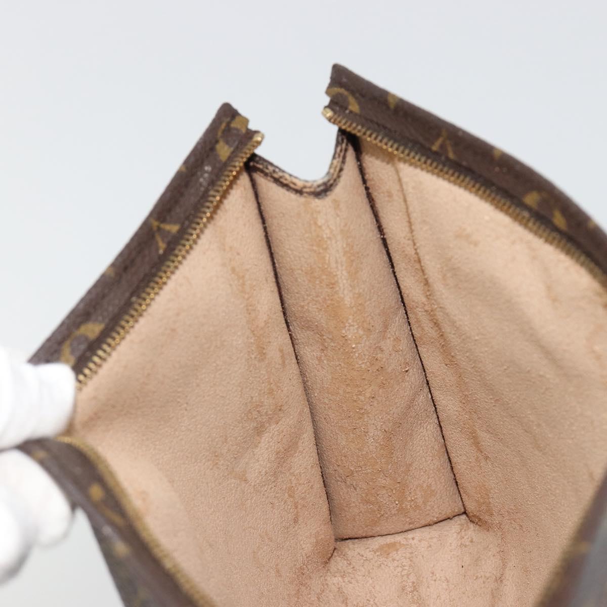 LOUIS VUITTON Monogram Poche Toilette 26 Pouch M47542 LV Auth 188598