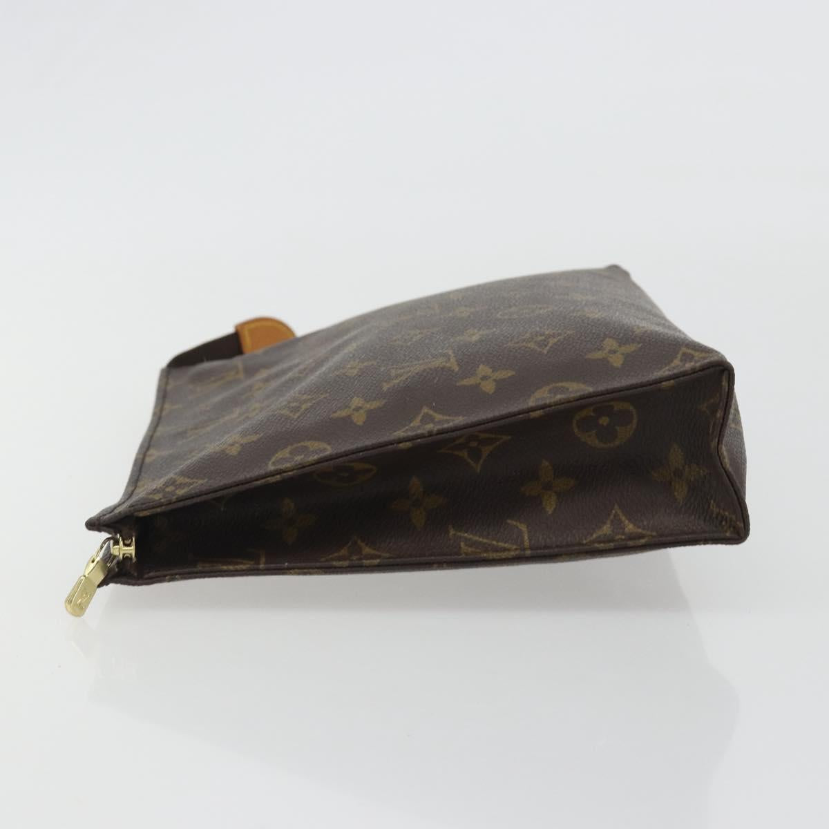 LOUIS VUITTON Monogram Poche Toilette 26 Pouch M47542 LV Auth 188598