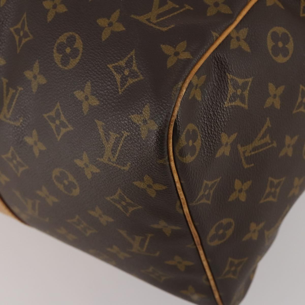 LOUIS VUITTON Monogram Sac Souple 45 Boston Bag M41624 LV Auth 188599