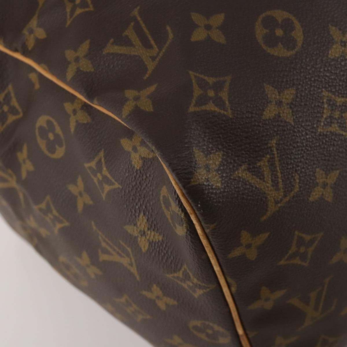 LOUIS VUITTON Monogram Sac Souple 45 Boston Bag M41624 LV Auth 188599
