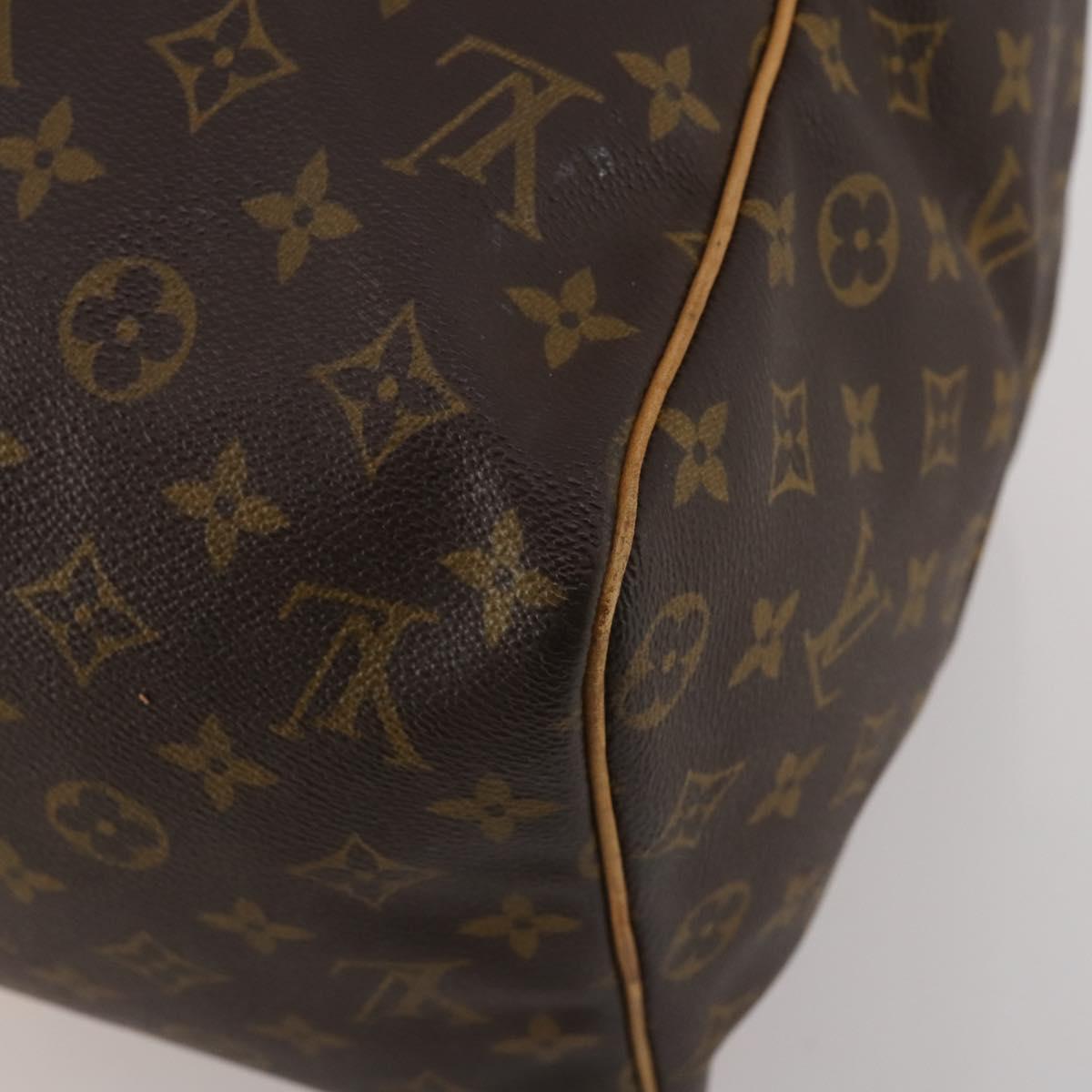 LOUIS VUITTON Monogram Sac Souple 45 Boston Bag M41624 LV Auth 188599