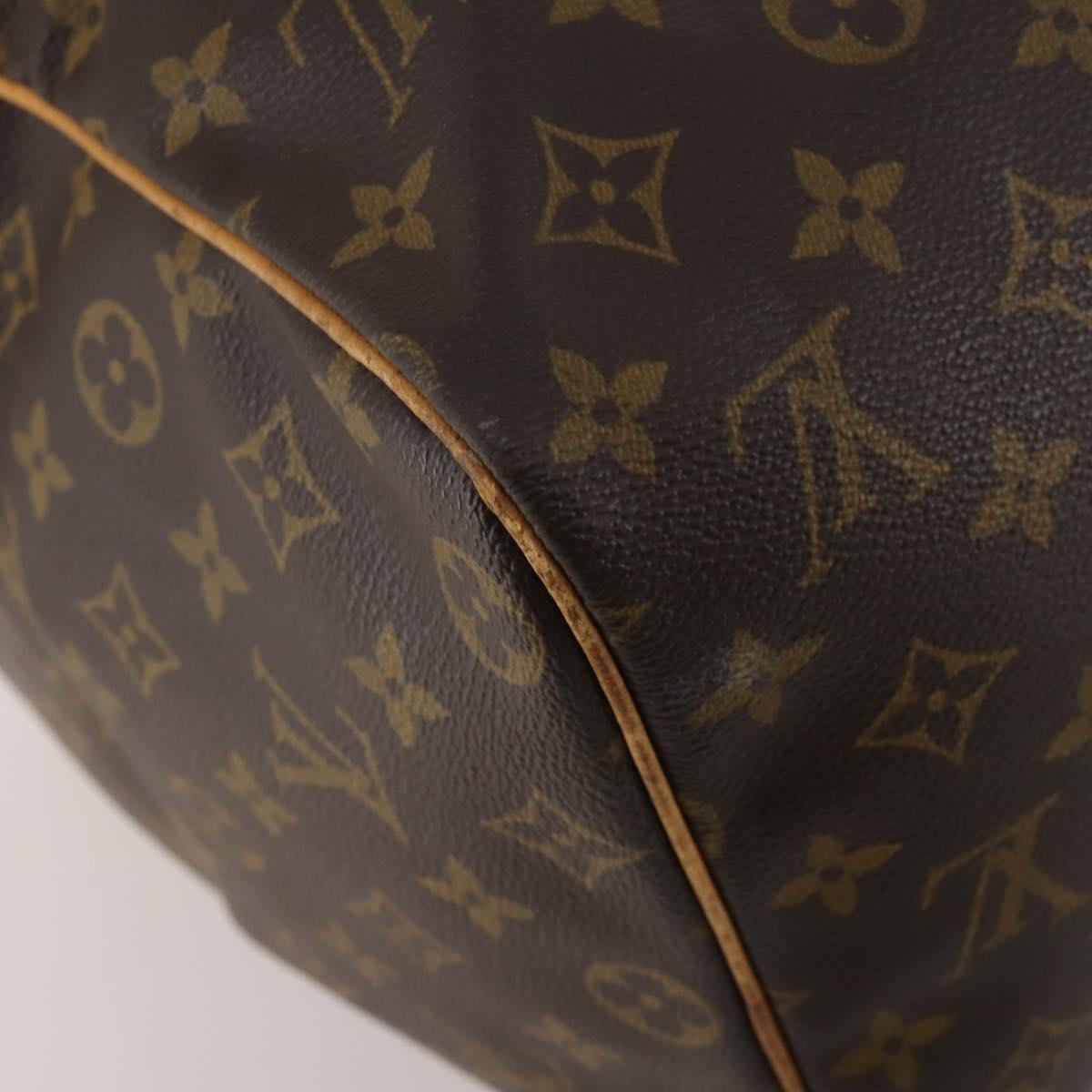 LOUIS VUITTON Monogram Sac Souple 45 Boston Bag M41624 LV Auth 188599