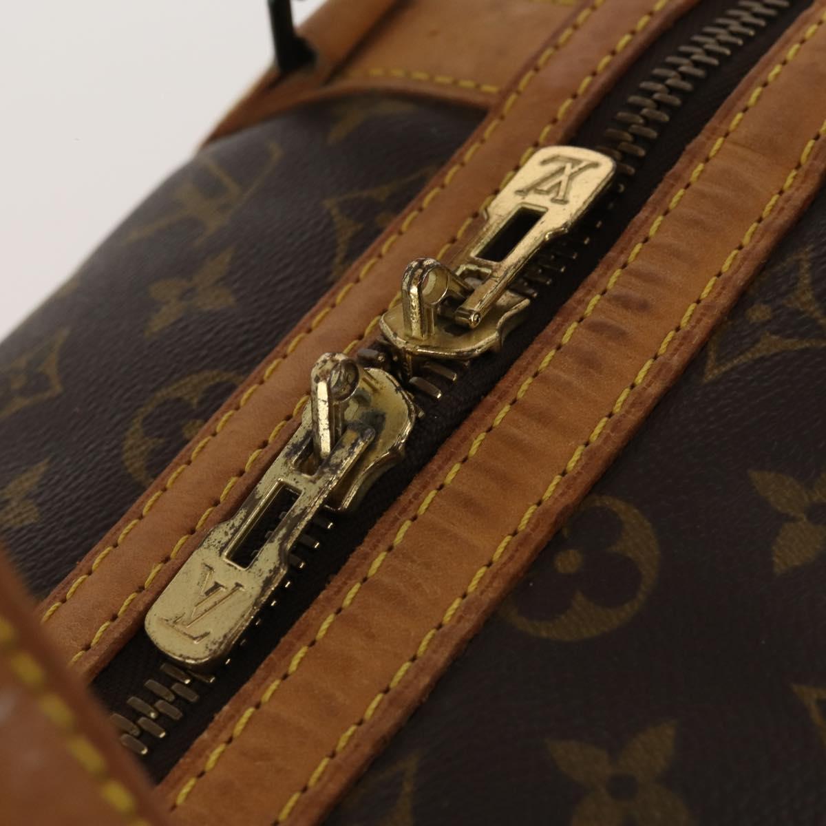 LOUIS VUITTON Monogram Sac Souple 45 Boston Bag M41624 LV Auth 188599