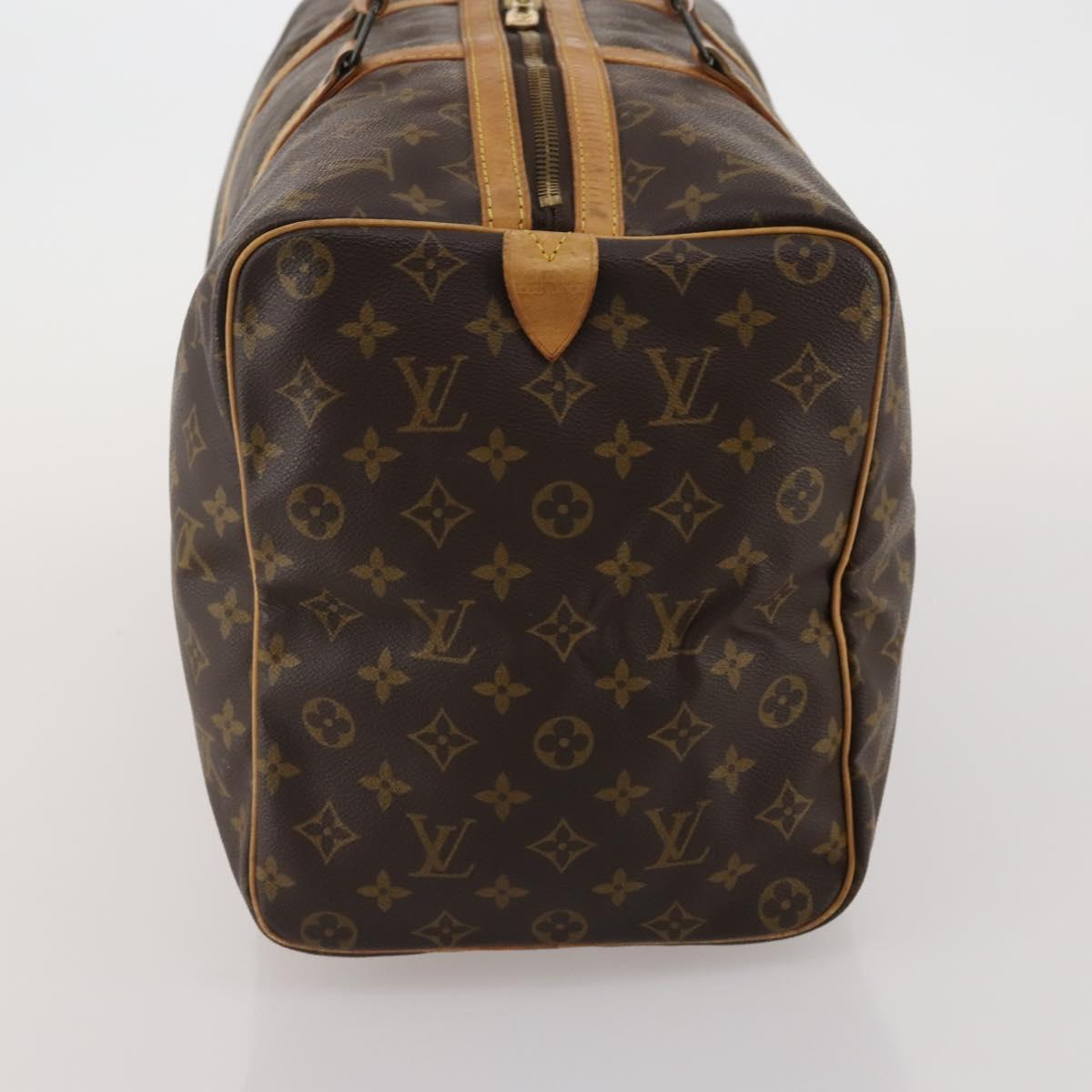 LOUIS VUITTON Monogram Sac Souple 45 Boston Bag M41624 LV Auth 188599