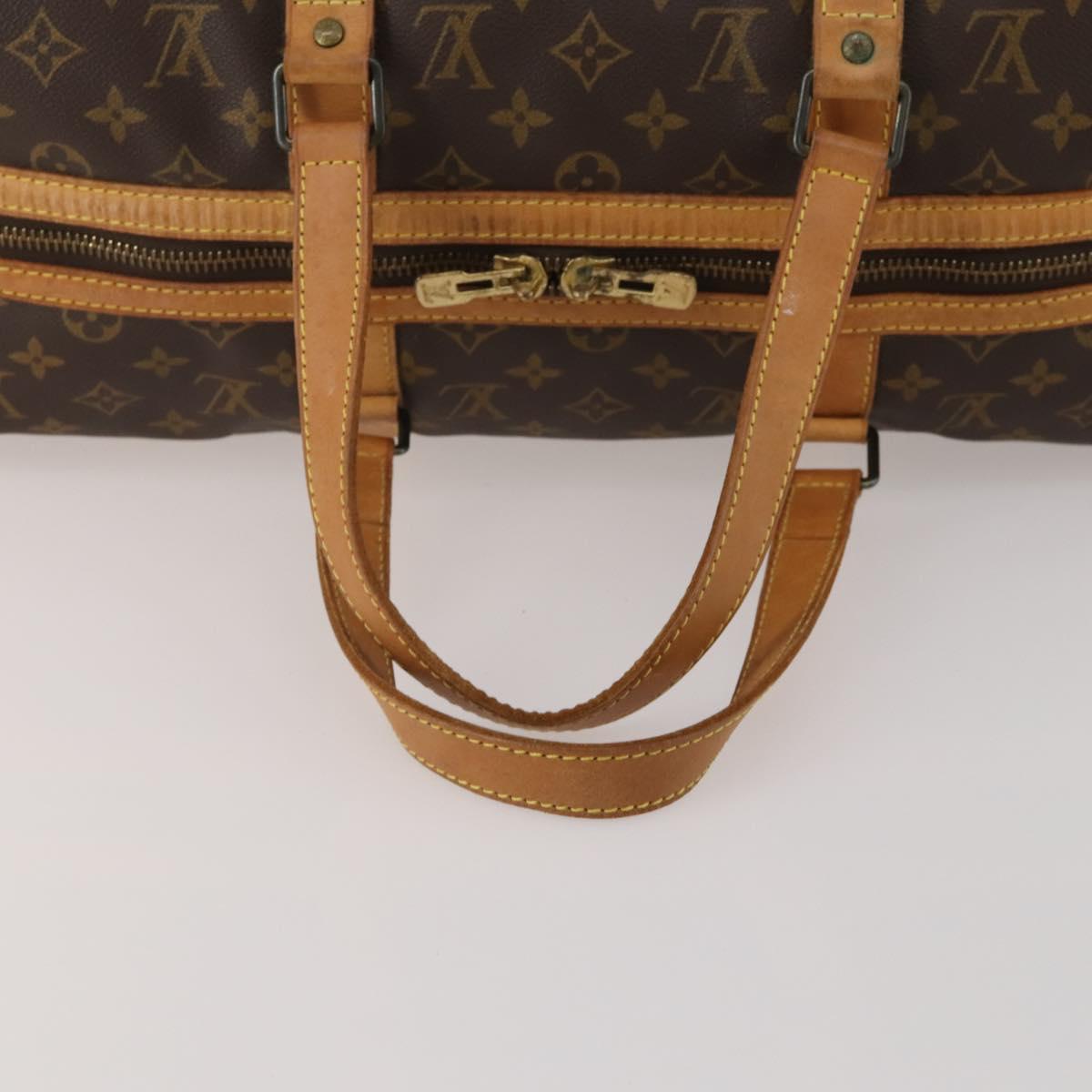 LOUIS VUITTON Monogram Sac Souple 45 Boston Bag M41624 LV Auth 188599