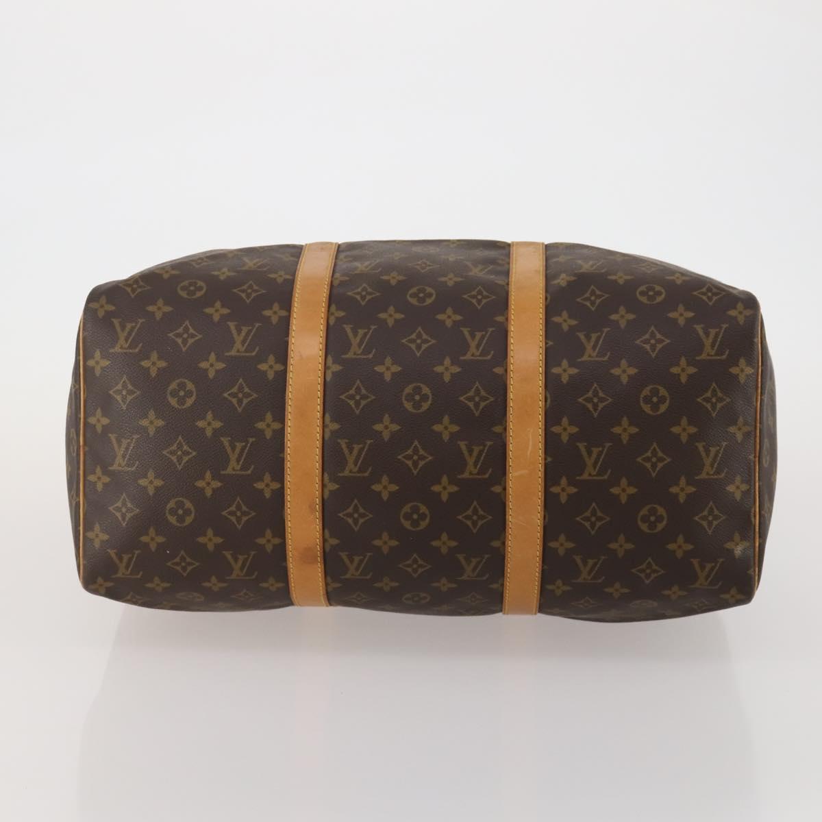 LOUIS VUITTON Monogram Sac Souple 45 Boston Bag M41624 LV Auth 188599