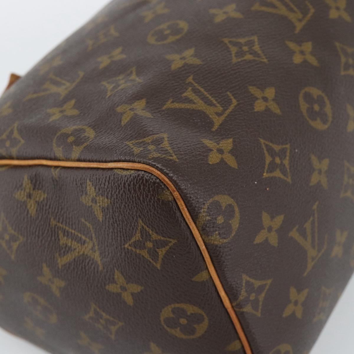 LOUIS VUITTON Monogram Speedy 25 Hand Bag M41528 LV Auth 188603SAV