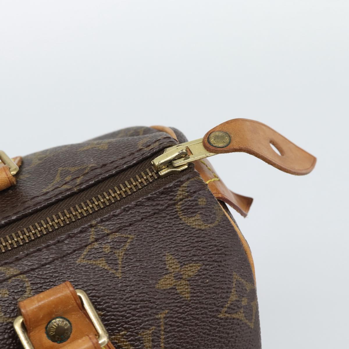 LOUIS VUITTON Monogram Speedy 25 Hand Bag M41528 LV Auth 188603SAV
