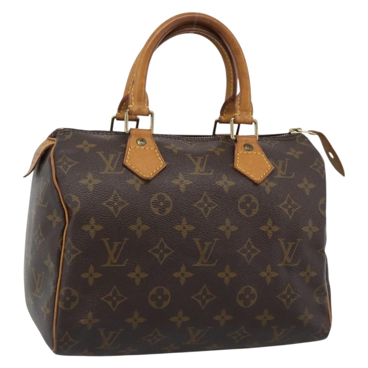 LOUIS VUITTON Monogram Speedy 25 Hand Bag M41528 LV Auth 188603SAV