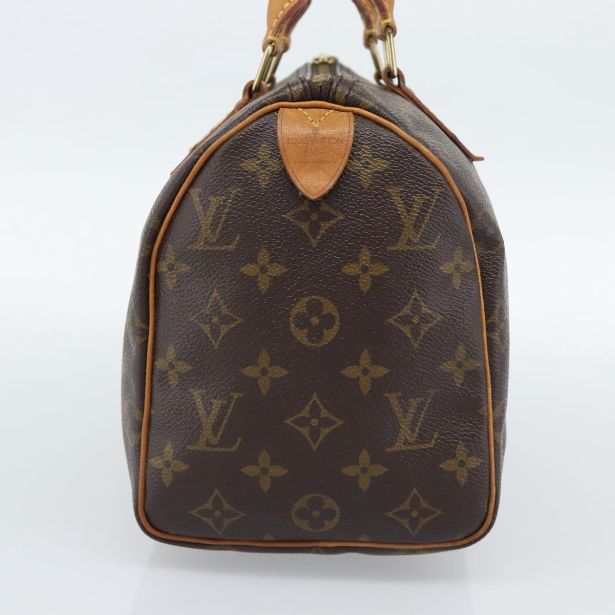 LOUIS VUITTON Monogram Speedy 25 Hand Bag M41528 LV Auth 188603SAV
