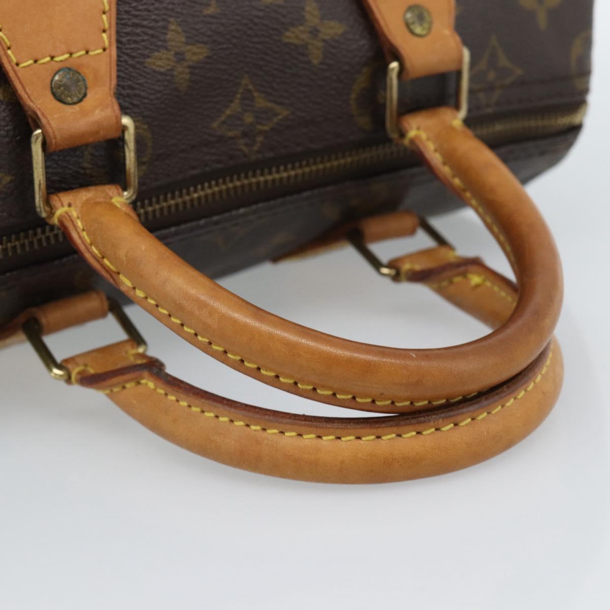LOUIS VUITTON Monogram Speedy 25 Hand Bag M41528 LV Auth 188603SAV
