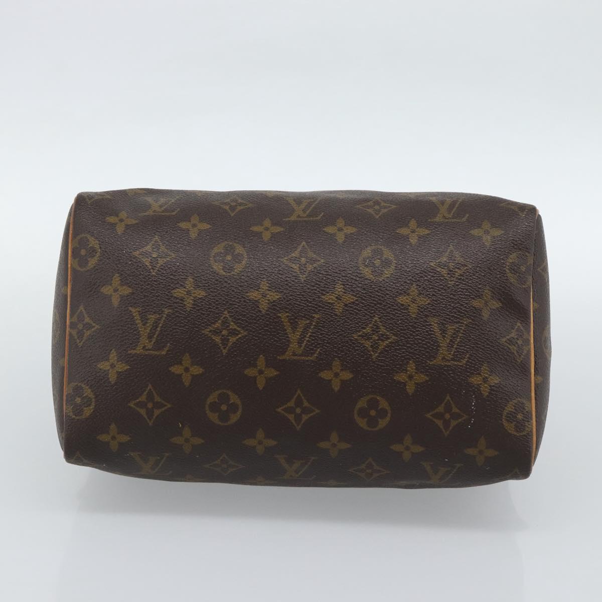 LOUIS VUITTON Monogram Speedy 25 Hand Bag M41528 LV Auth 188603SAV