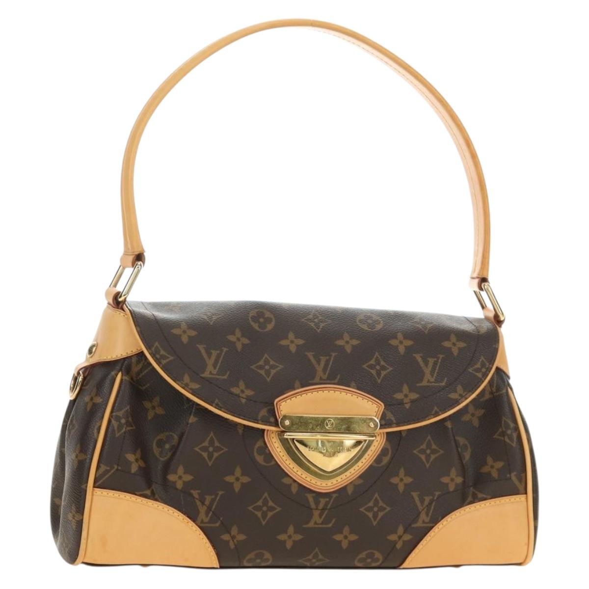 LOUIS VUITTON Monogram Beverly MM Shoulder Bag M40121 LV Auth 188604SAV