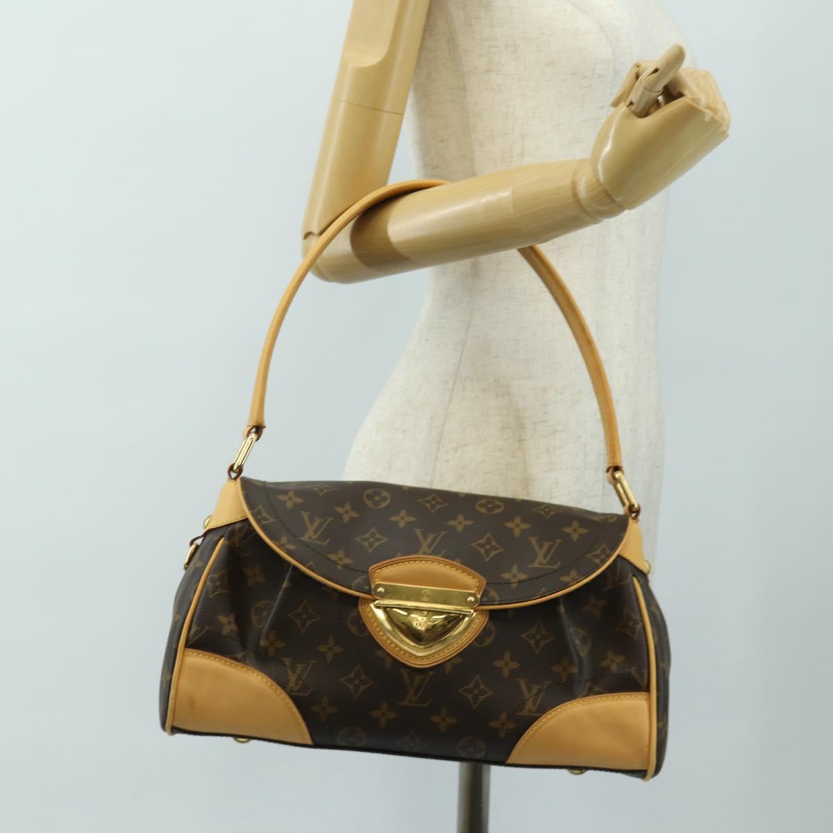 LOUIS VUITTON Monogram Beverly MM Shoulder Bag M40121 LV Auth 188604SAV