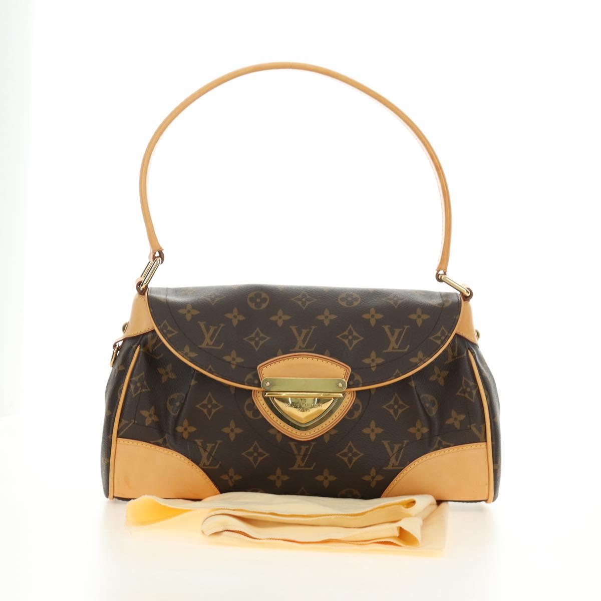 LOUIS VUITTON Monogram Beverly MM Shoulder Bag M40121 LV Auth 188604SAV