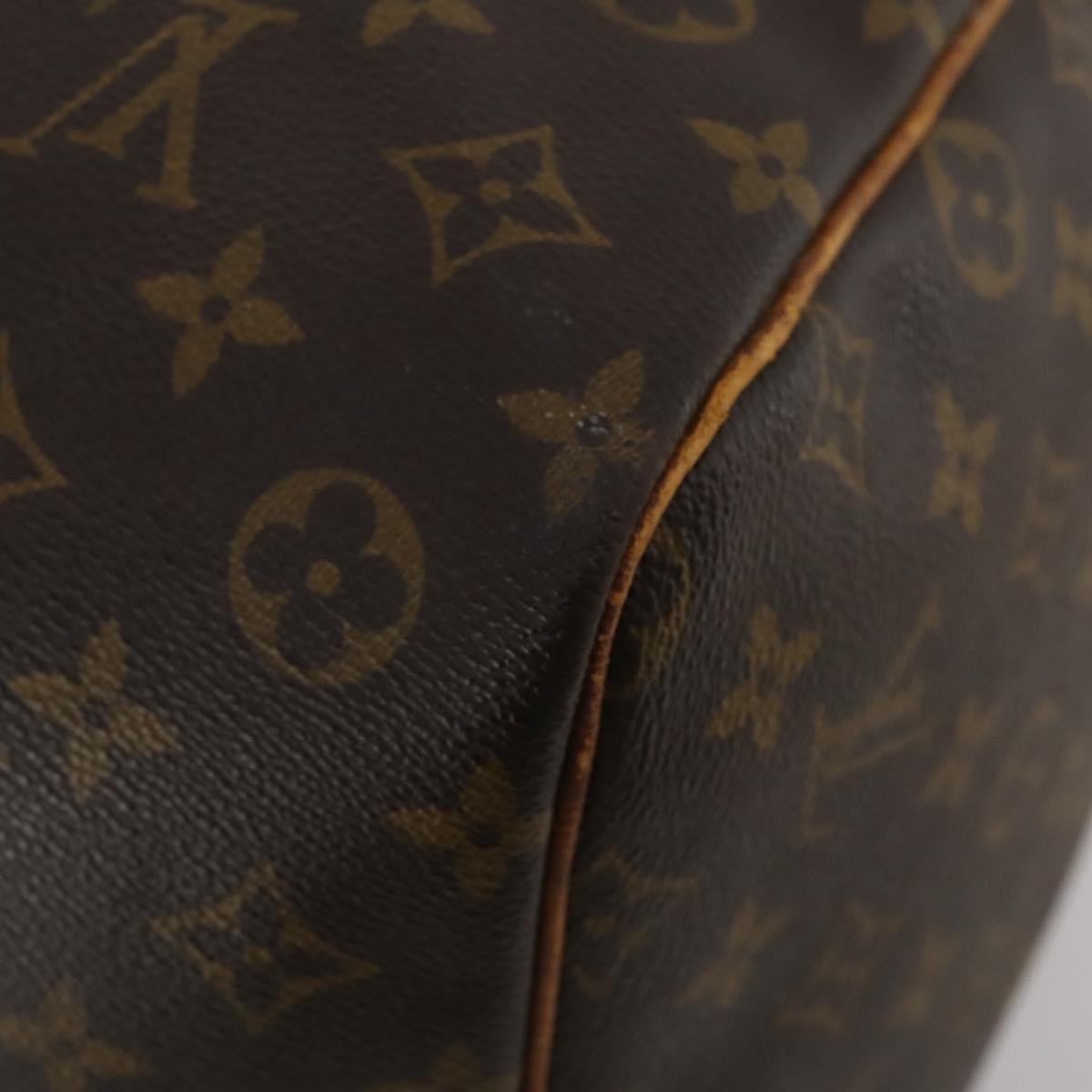 LOUIS VUITTON Monogram Keepall 60 Boston Bag M41422 LV Auth 188608