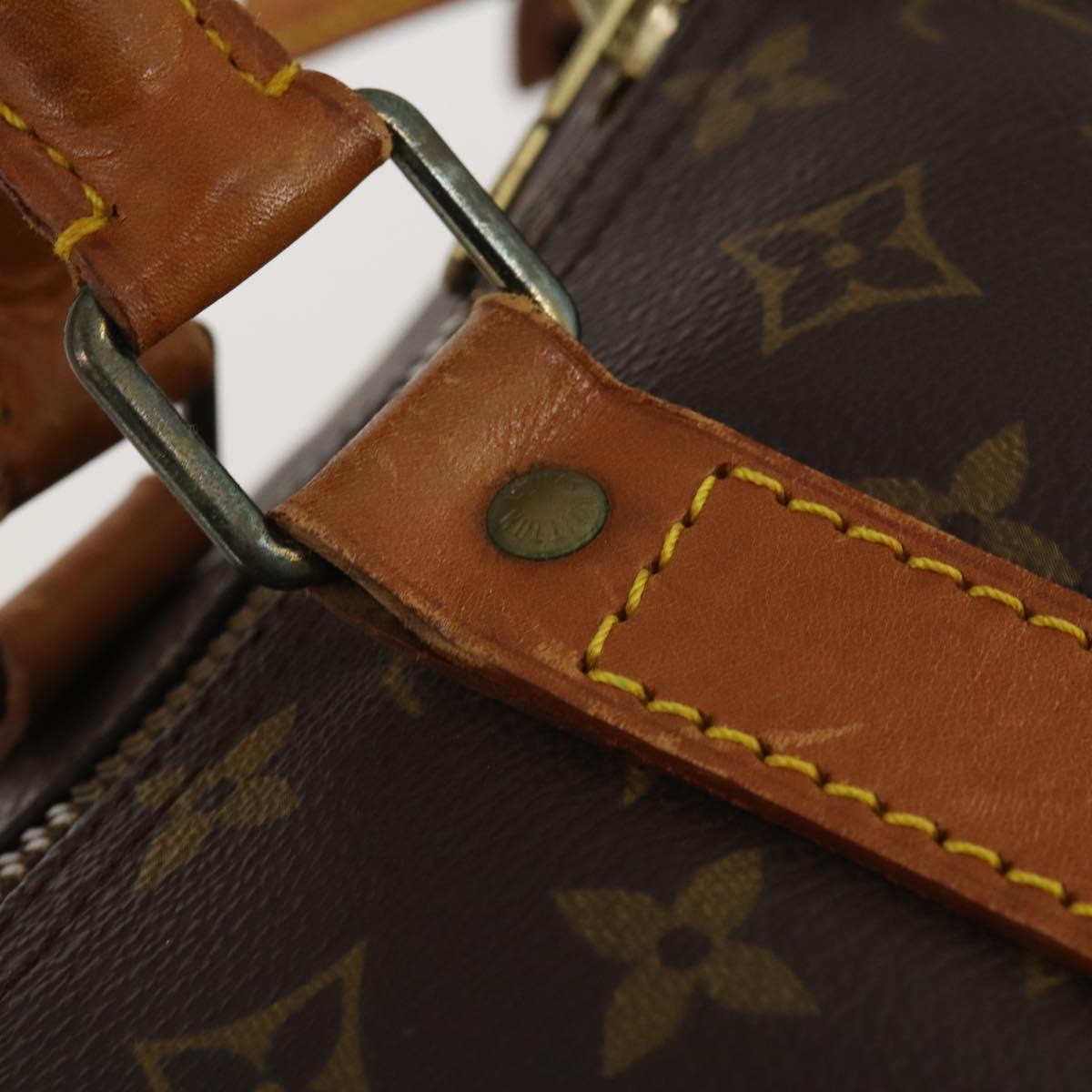 LOUIS VUITTON Monogram Keepall 60 Boston Bag M41422 LV Auth 188608