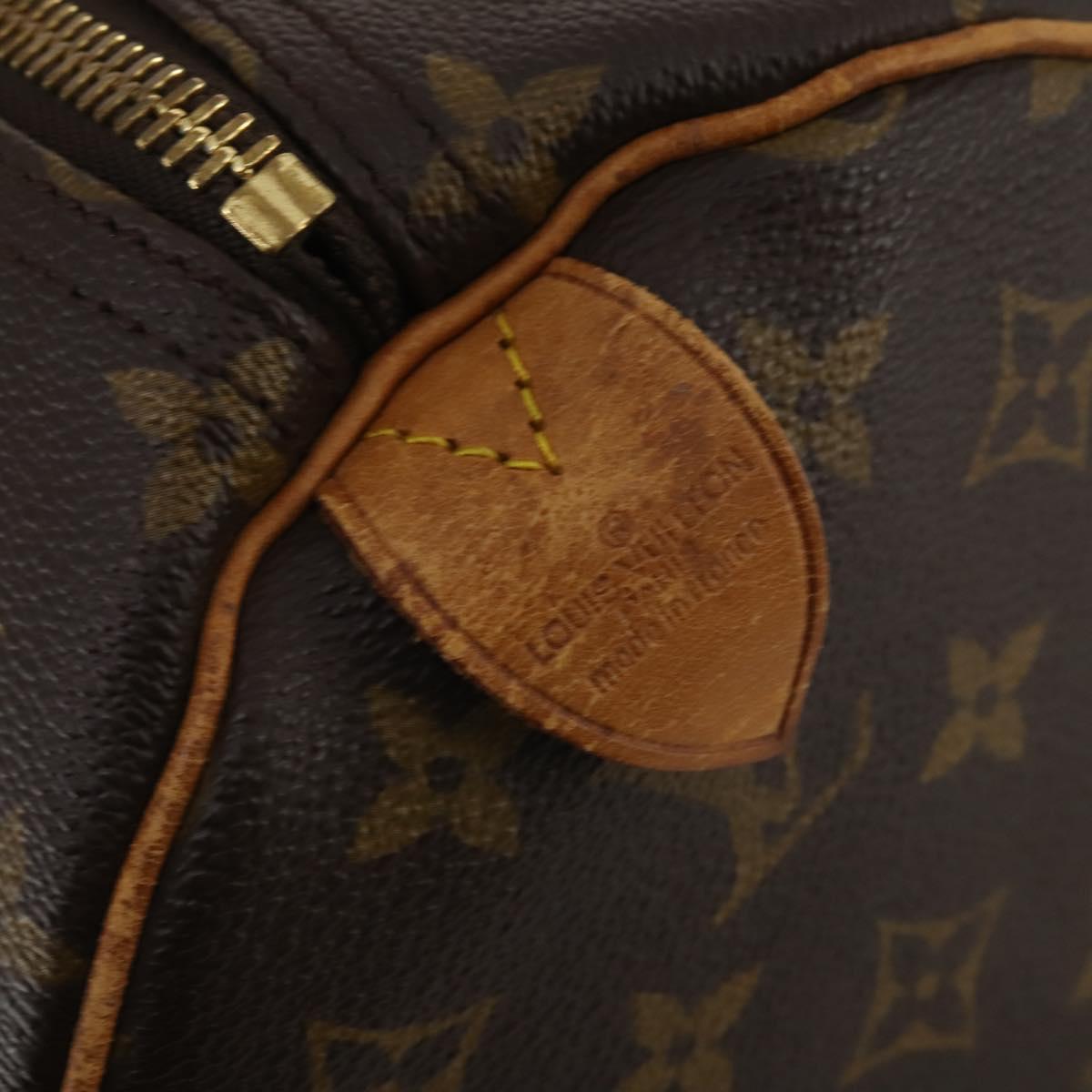 LOUIS VUITTON Monogram Keepall 60 Boston Bag M41422 LV Auth 188608