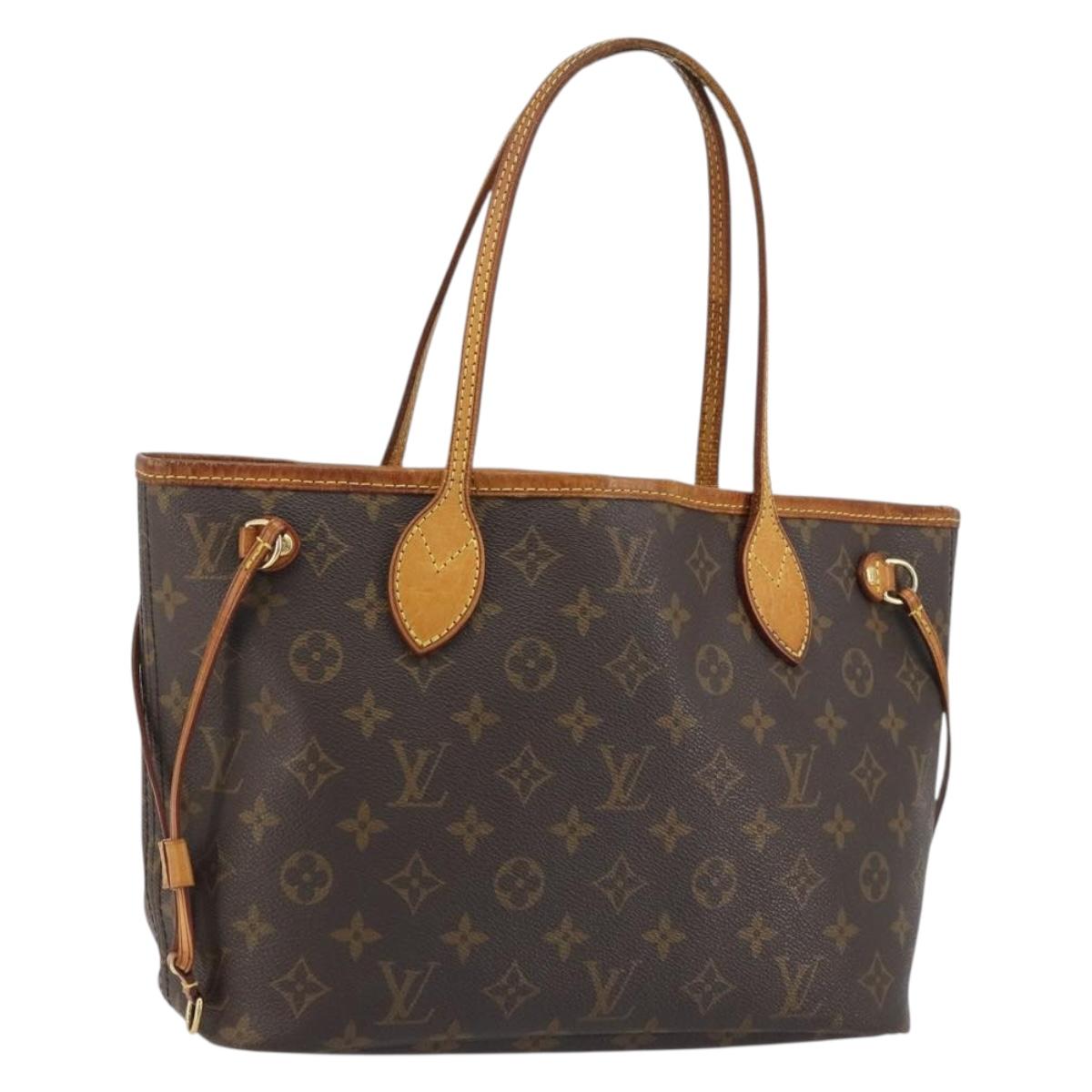 LOUIS VUITTON Monogram Neverfull PM Tote Bag M40155 LV Auth 188614A