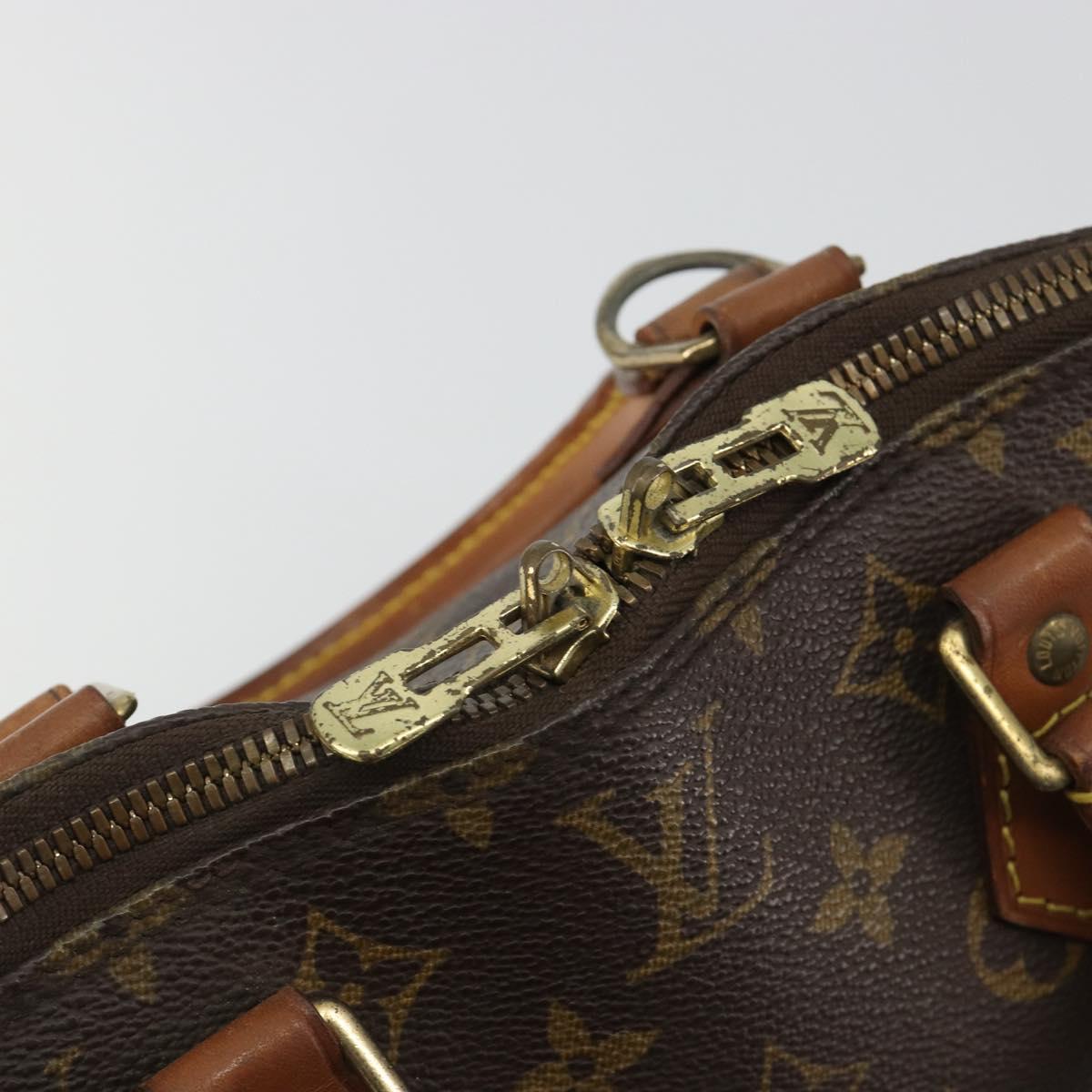 LOUIS VUITTON Monogram Alma Hand Bag M51130 LV Auth 188616