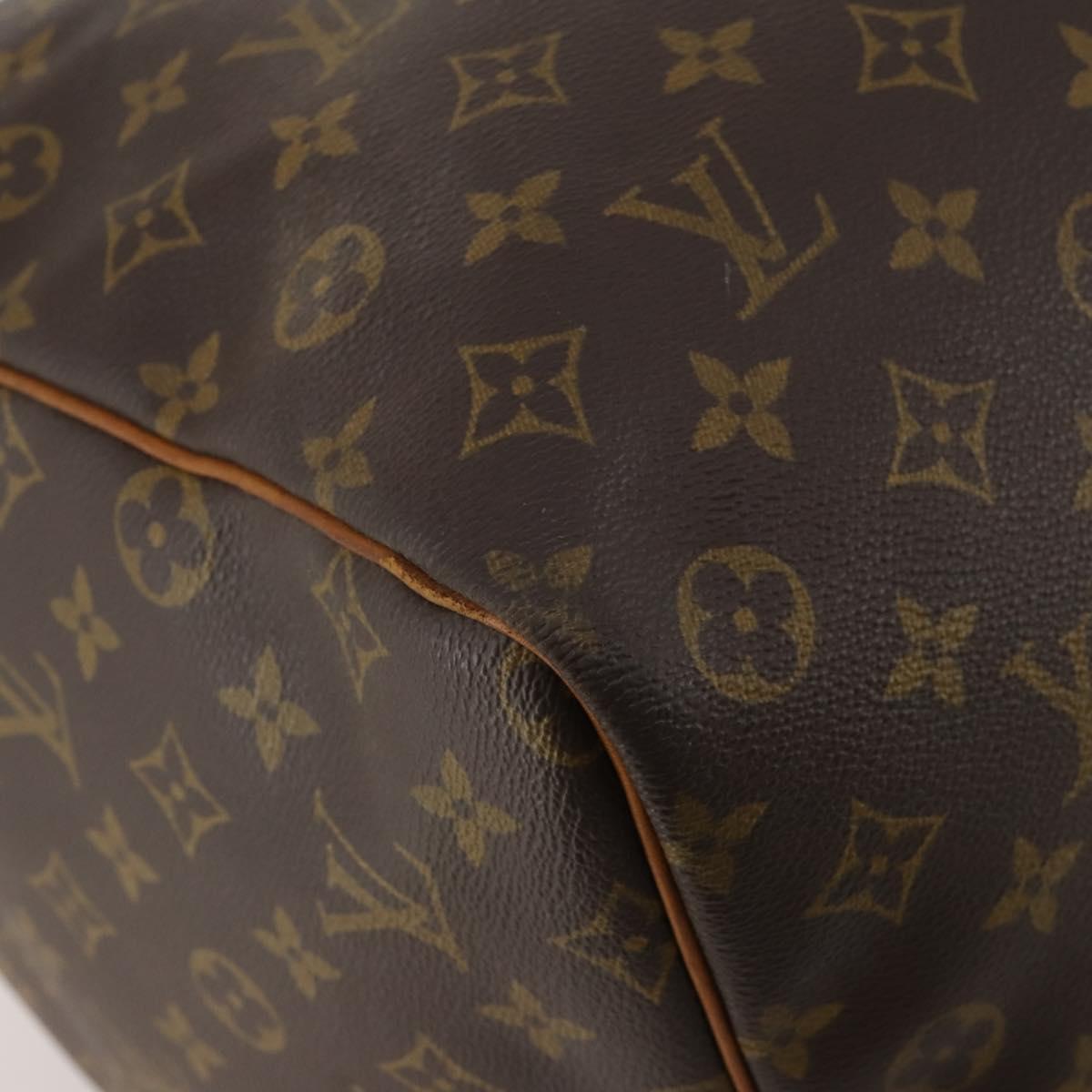 LOUIS VUITTON Monogram Keepall 60 Boston Bag M41422 LV Auth 188618