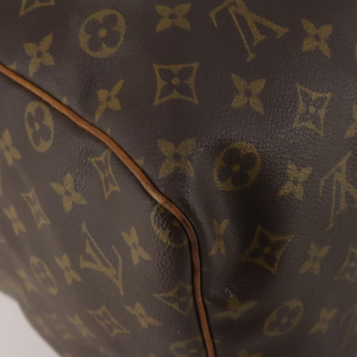 LOUIS VUITTON Monogram Keepall 60 Boston Bag M41422 LV Auth 188618