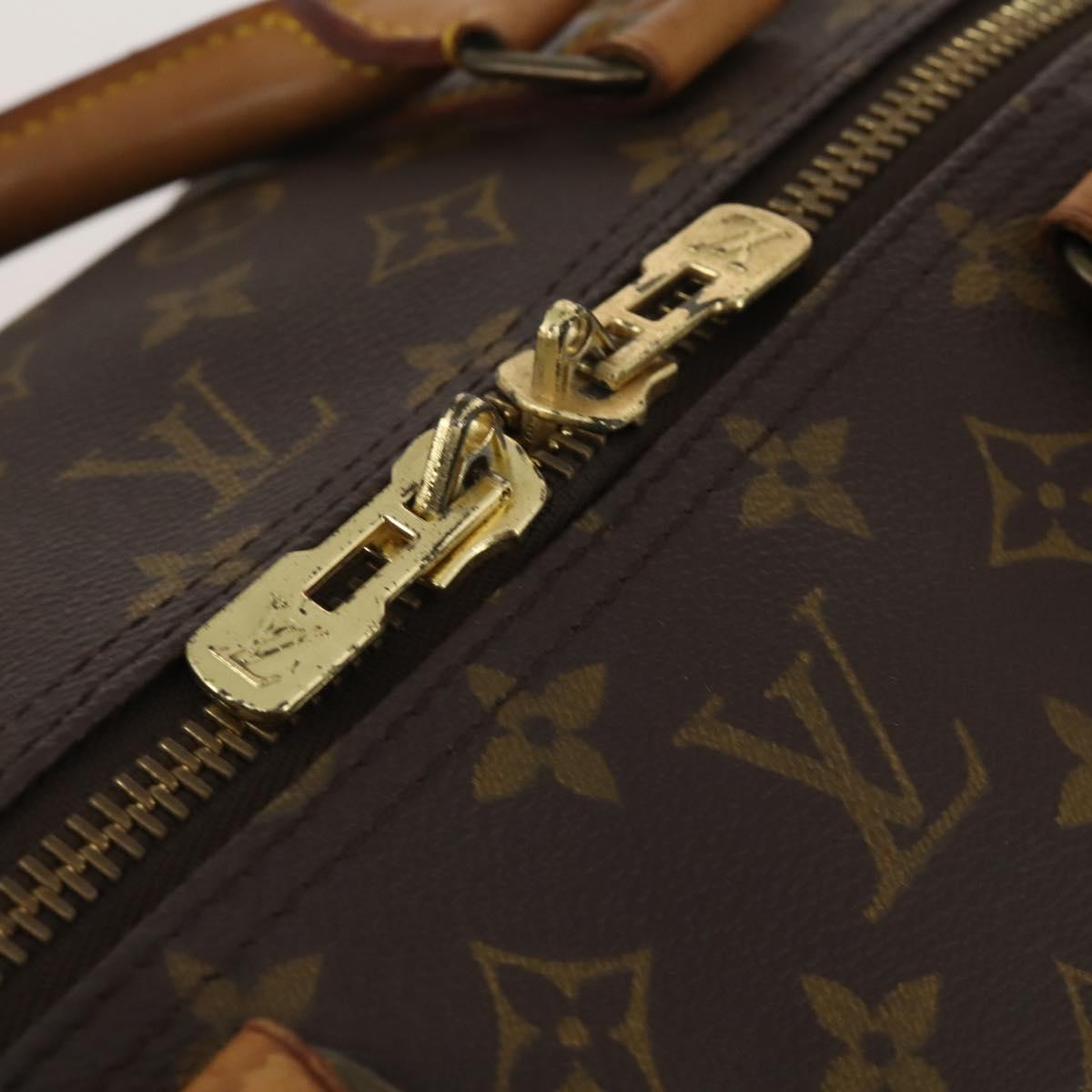 LOUIS VUITTON Monogram Keepall 60 Boston Bag M41422 LV Auth 188618