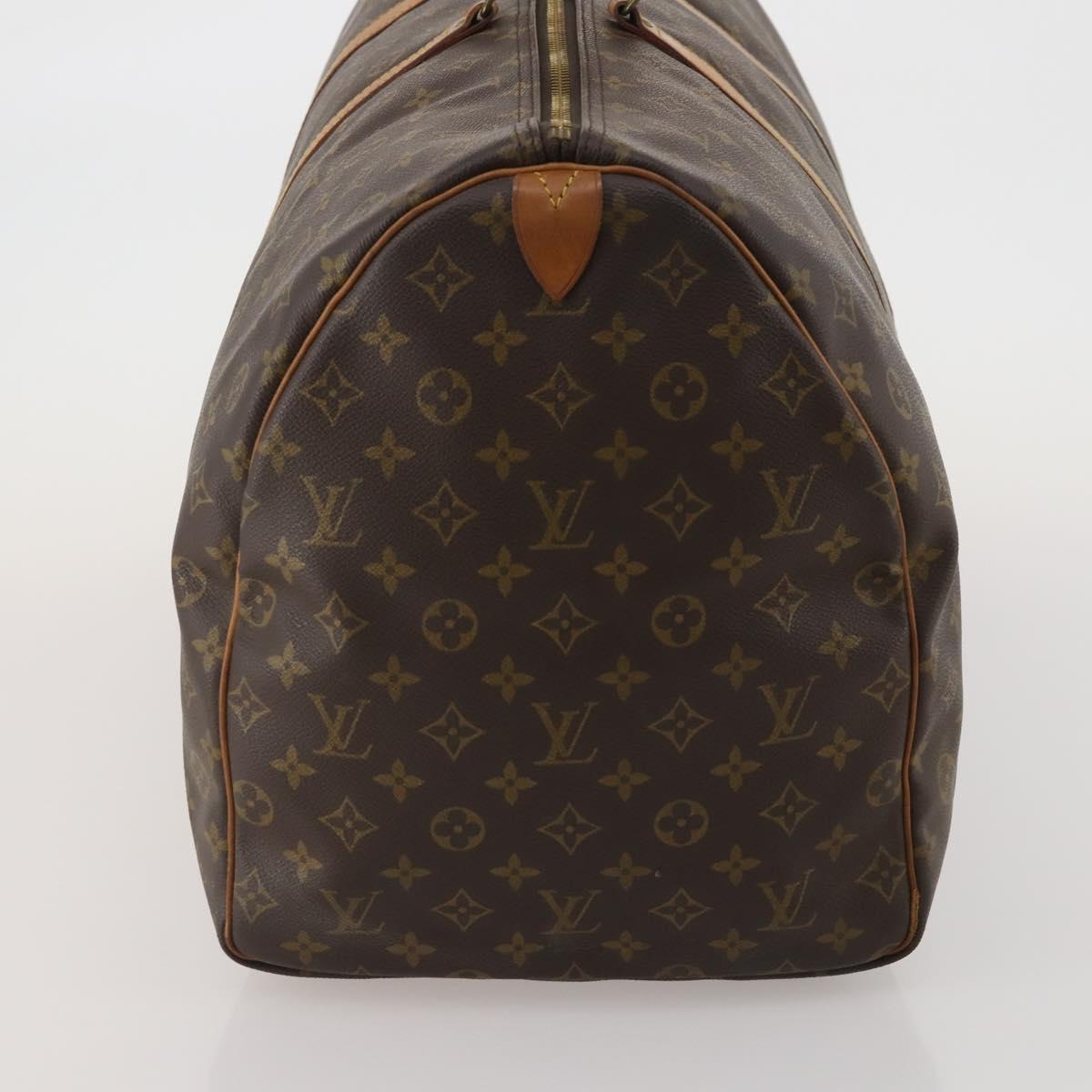 LOUIS VUITTON Monogram Keepall 60 Boston Bag M41422 LV Auth 188618