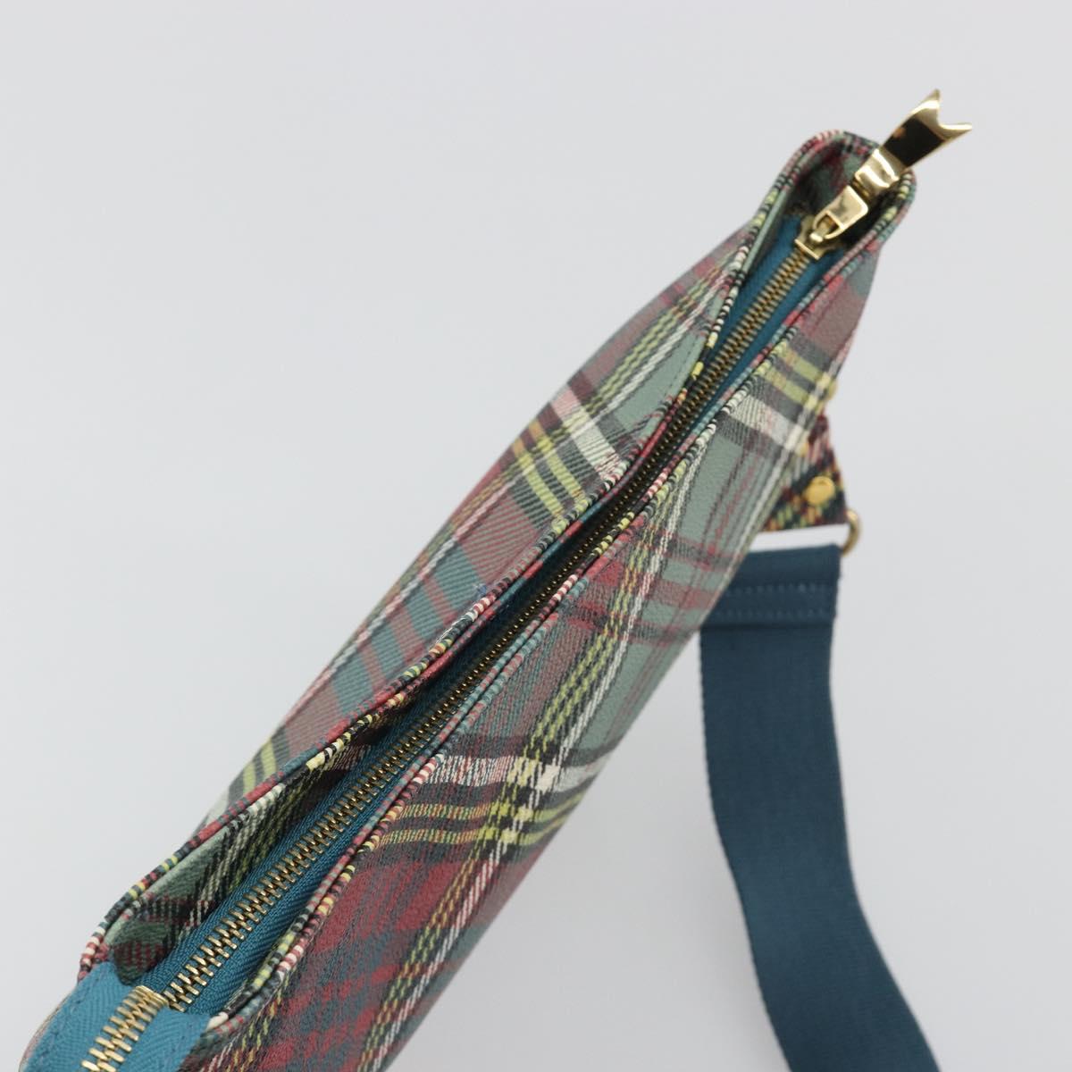 Vivienne Westwood Shoulder Bag PVC Leather Multicolor Gold Auth 188620A