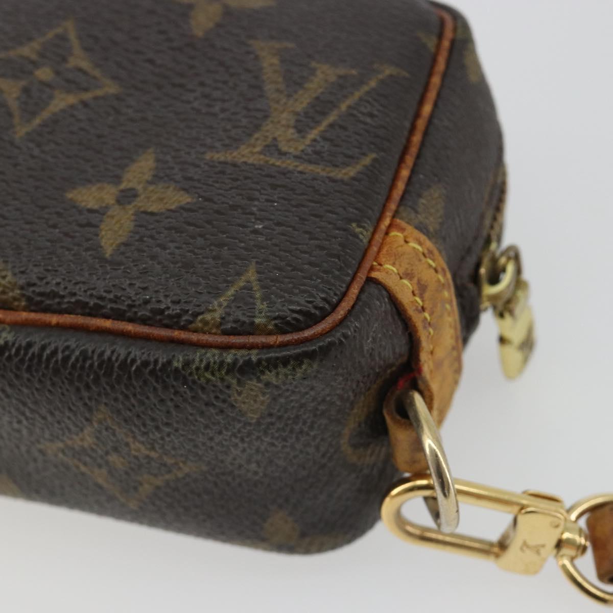 LOUIS VUITTON Monogram Trousse Wapity Pouch M58030 LV Auth 188650