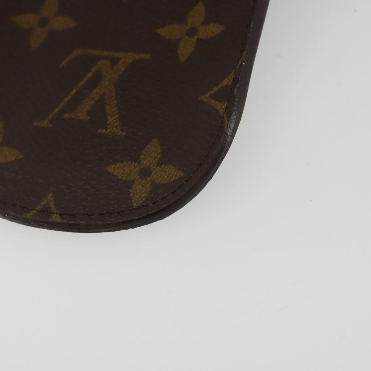 LOUIS VUITTON Monogram Etui Lunette Rabat Glasses Case M62970 LV Auth 188662A
