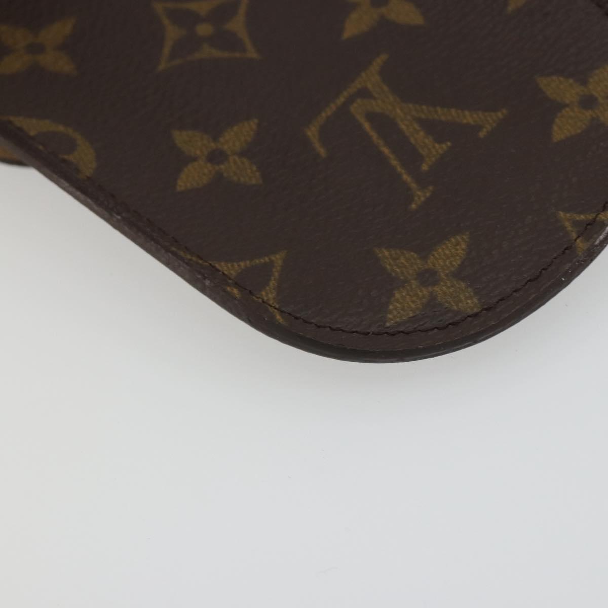 LOUIS VUITTON Monogram Etui Lunette Rabat Glasses Case M62970 LV Auth 188662A